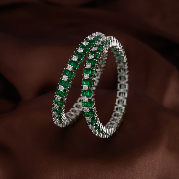 Nita Ambani Inspired Stone Bangles